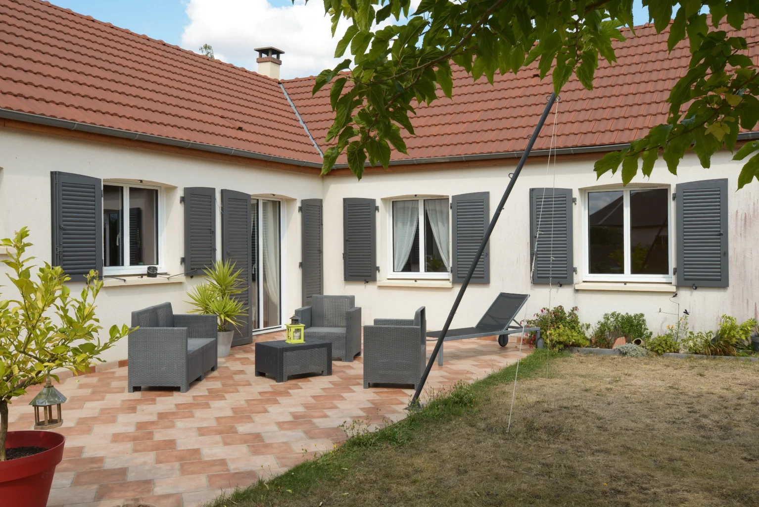 Klappladen für moderne Optik